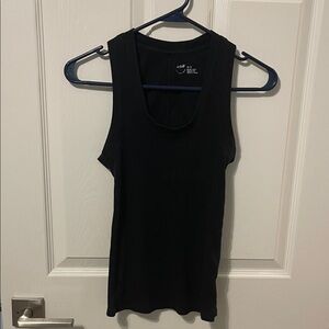 Aerie Sleek Black Tank Top